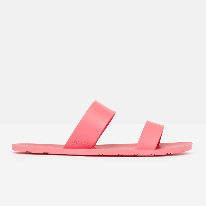 Joules Ara Rubber Strap Sandals - Pink-2