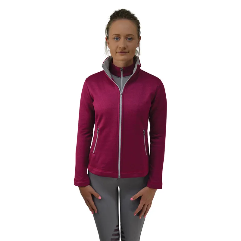 Hy Equestrian Arabella Fleece - Pink/Dolphin