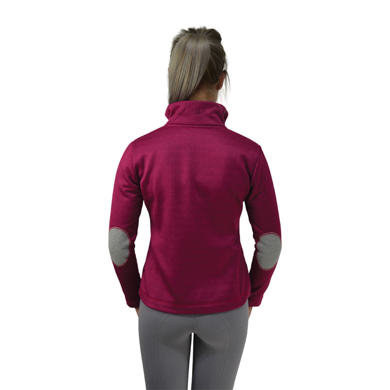 Hy Equestrian Arabella Fleece - Pink/Dolphin-1