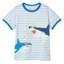 Joules Boys' Archie Artwork T-Shirt - Blue Shark