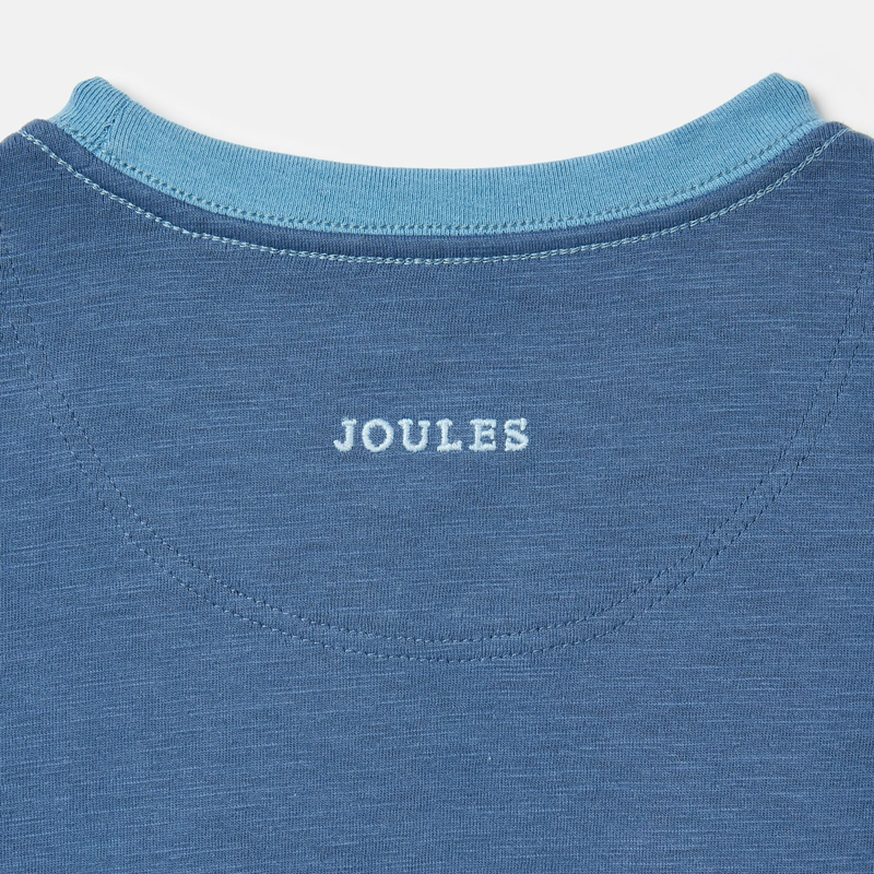 Joules Archie Children's Dinosaur T-Shirt - Ink Blue-5