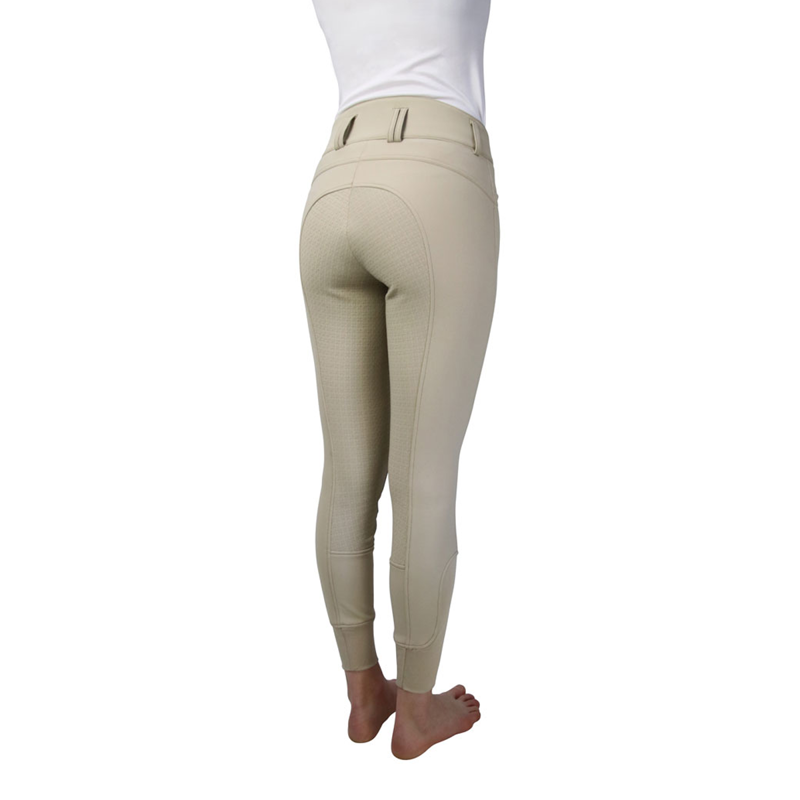 Hy Equestrian Arctic Polar Softshell Breeches - Beige-1