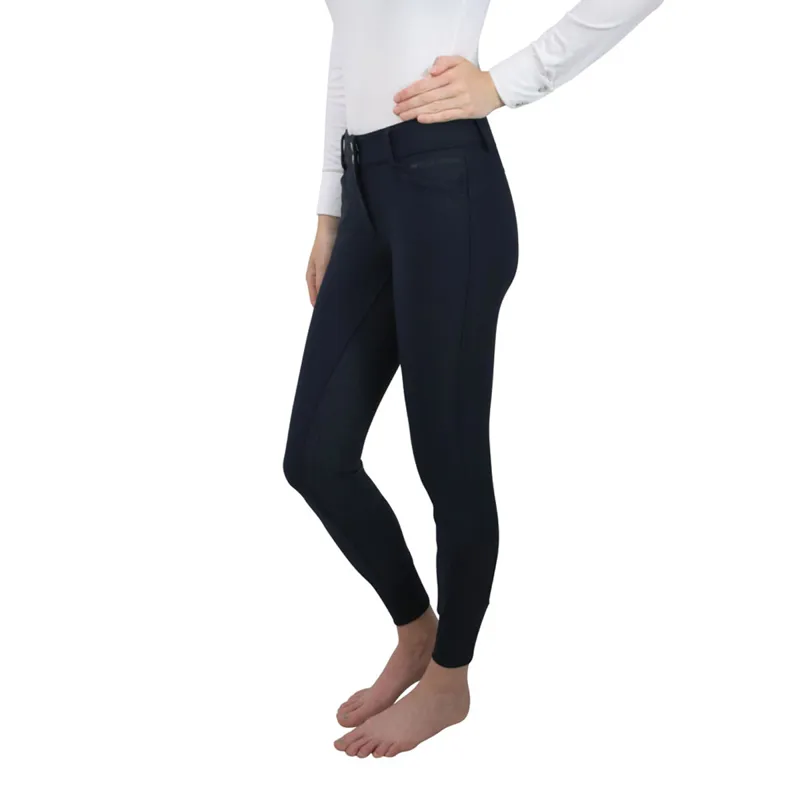 Hy Equestrian Arctic Polar Softshell Breeches - Navy