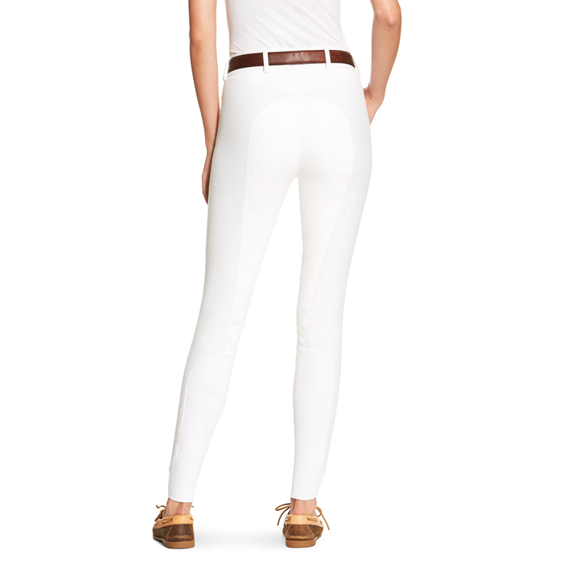 Ariat Women's Heritage Elite FS Breeches - White-1