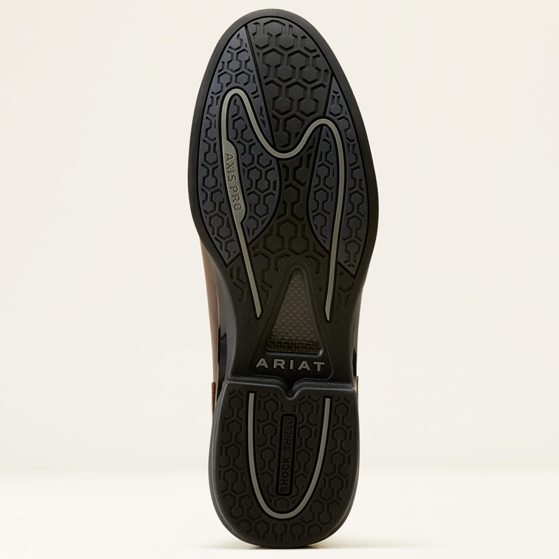 Ariat Men's Devon Axis Pro Zip Paddock Boots - Waxed Chocolate-6