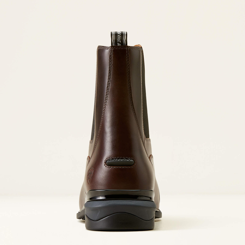 Ariat Men's Devon Axis Pro Zip Paddock Boots - Waxed Chocolate-4