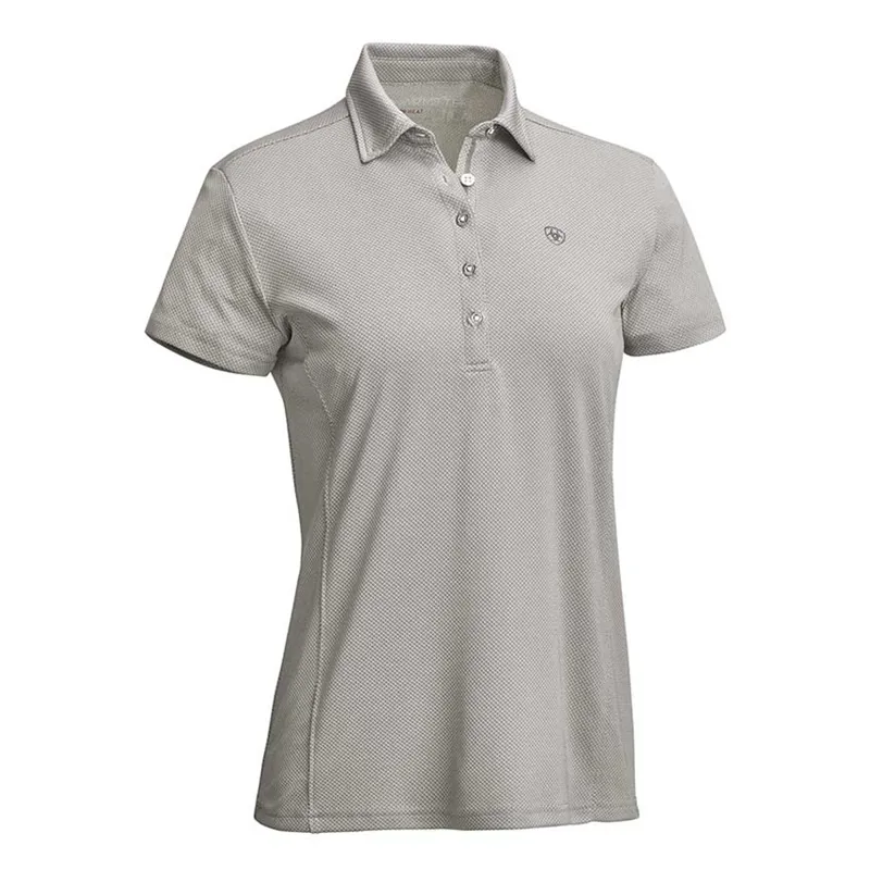 Ariat Women's Talent SS  Polo - Plum Grey