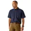 Ariat Men's Rebar Made Tough 360 Airflow Work Shirt - Navy