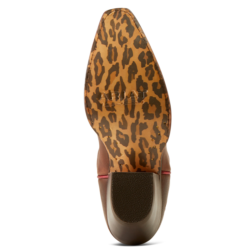 Ariat Women's Rodeo Quincy X Toe Western Boots - Deep Mahogany-6