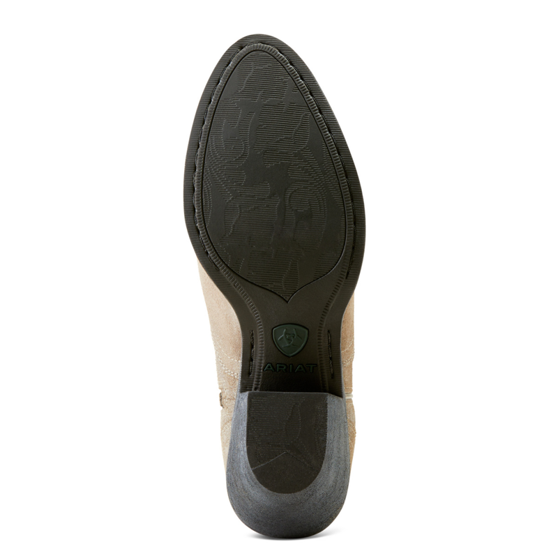 Ariat Women's Harlan Western Boot - Granite Grey Suede-5
