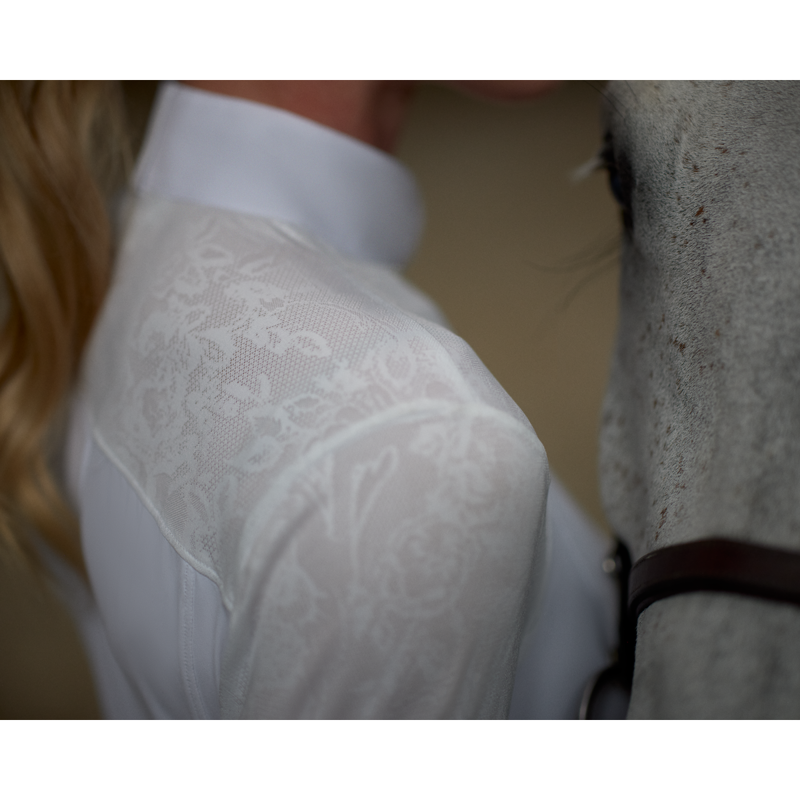 Ariat Women's Bellatrix Show Shirt - White-4