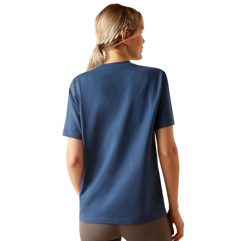 Ariat Women's Boyfriend T-Shirt - Dark Denim-1