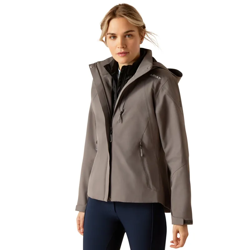 Ariat Women's Coastal Waterproof Jacket - Plum Grey