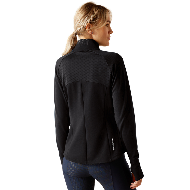 Ariat Women's Bellatrix Full Zip Sweatshirt - Black-1