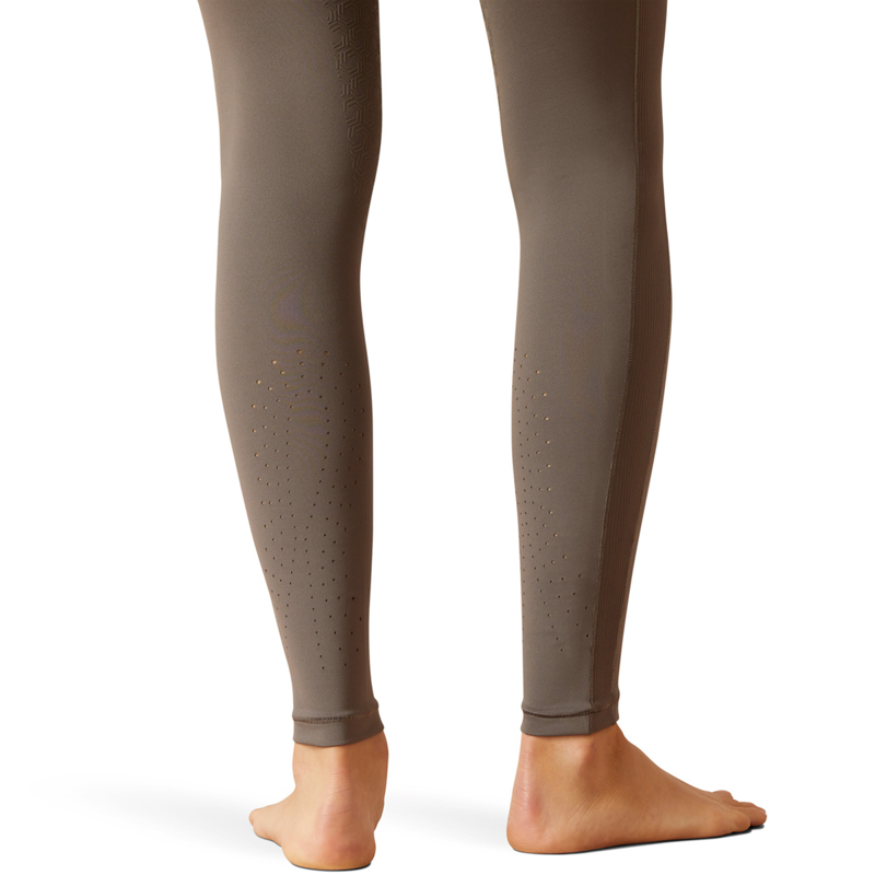 Ariat Women's Eos Chic Half Grip Tights - Plum Grey-2