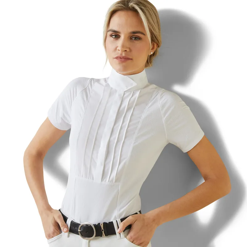 Ariat Women's Luxe Show Shirt - White