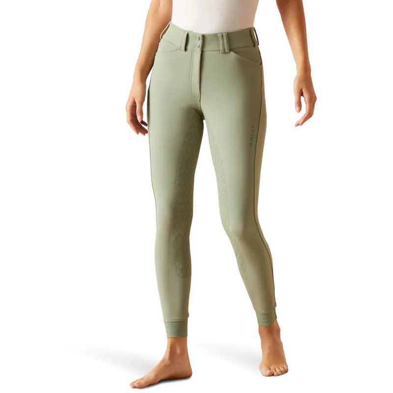Ariat Women's Tri Factor Grip Full Seat Breech - Lily Pad