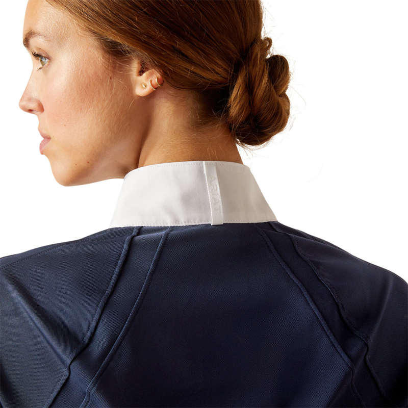 Ariat Women's Sunstopper 3.0 Pro Show Shirt - Navy/Trace-3