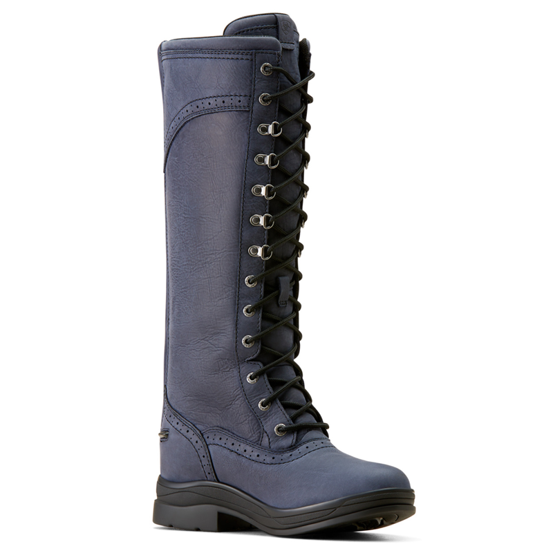 Ariat Women's Wythburn Tall Waterproof Boots - Navy-1