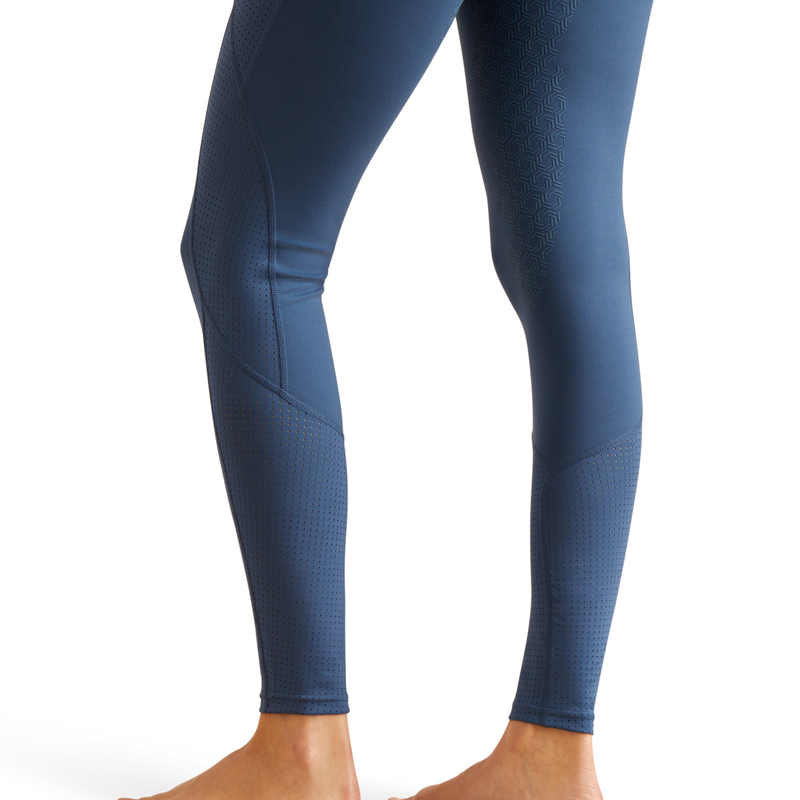 Ariat Women's Breathe Eos Half Grip Recycled Materials Tights - Dark Denim-3
