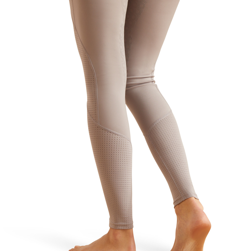 Ariat Women's Breathe Eos Half Grip Recycled Materials Tights - Zinc-4