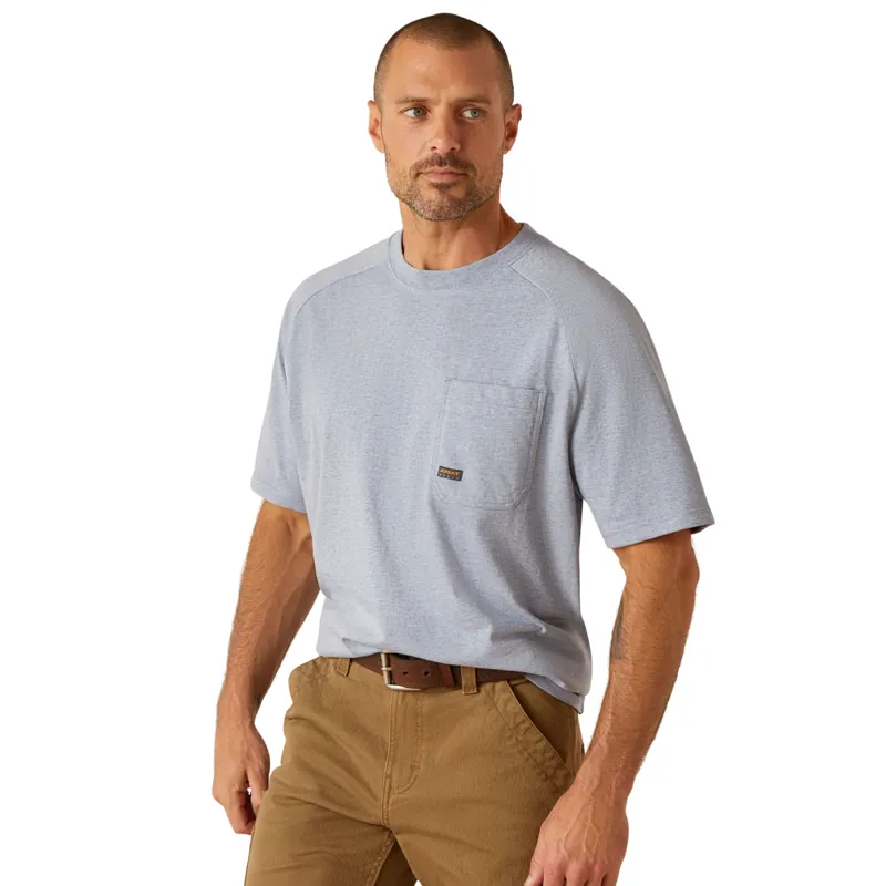 Ariat Men's Rebar Cotton Strong T-Shirt - Infinity Heather