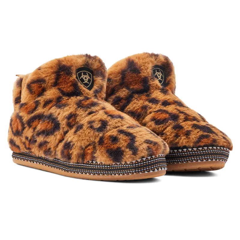 Ariat Women's Bootie Slippers - Leopard Print-2