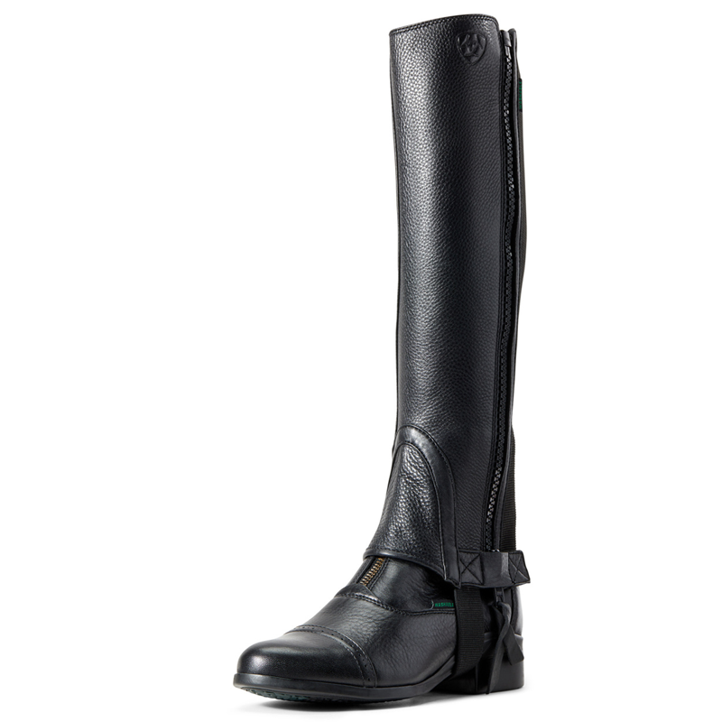 Ariat Unisex Breeze Half Chap - Black-1