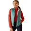 Ariat Youth Bella Reversible Insulated Gilet - Painted Ponies/Brittany Blue
