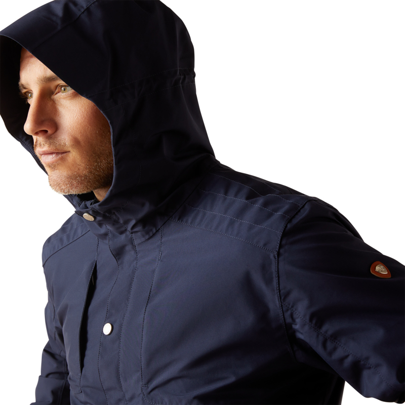 Ariat Men's Atherton Waterproof Jacket - Navy-3