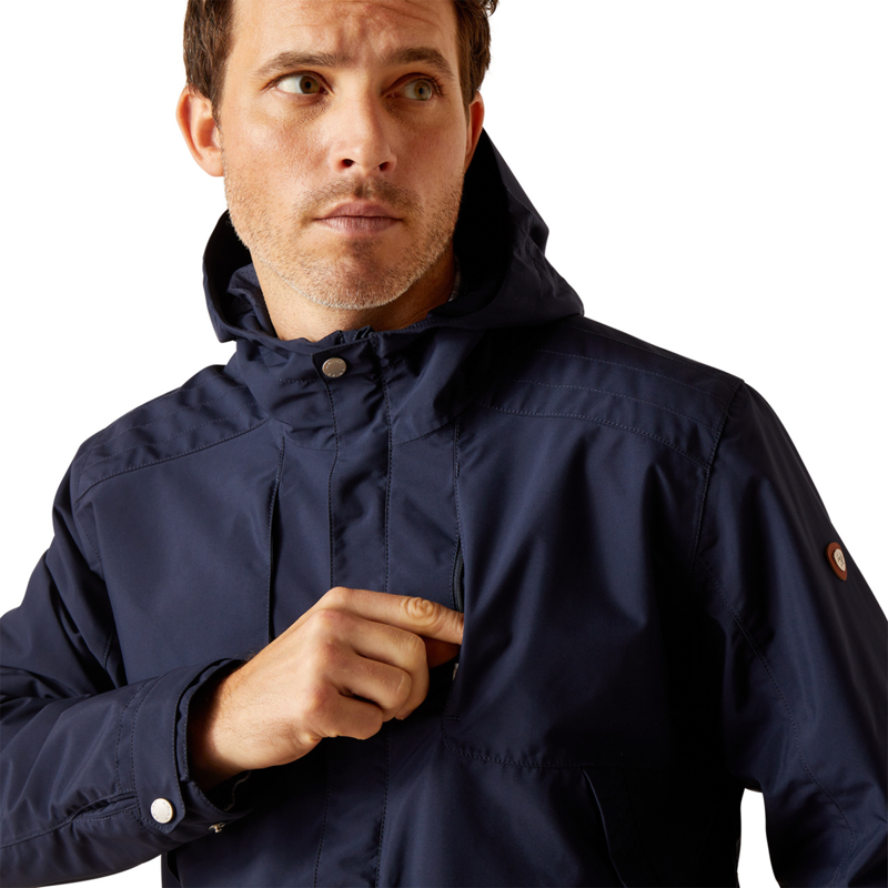 Ariat Men's Atherton Waterproof Jacket - Navy-2
