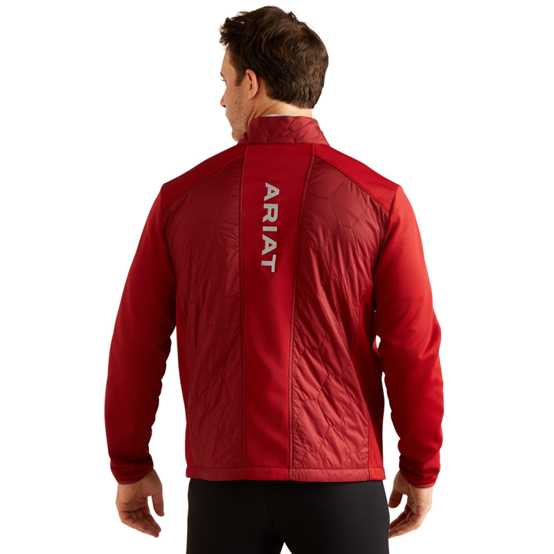 Ariat Men's Fusion Insulated Jacket - Sun-Dried Tomato-1