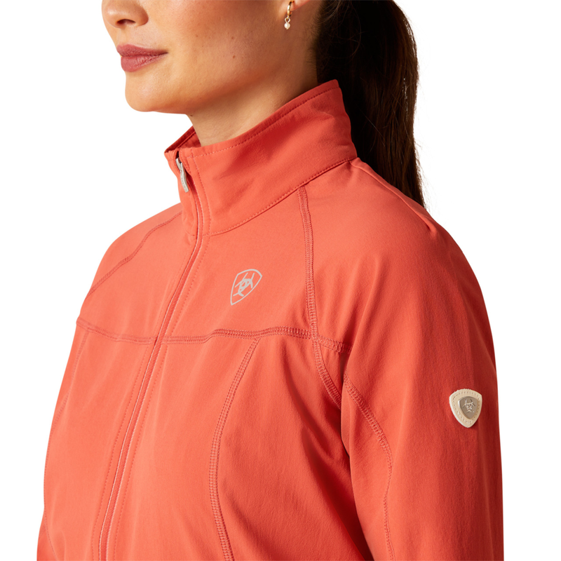 Ariat Women's Agile Softshell Jacket - Baked Apple-2