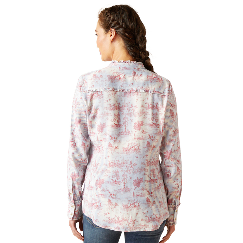 Ariat Women's Clarion Blouse - Toile-1