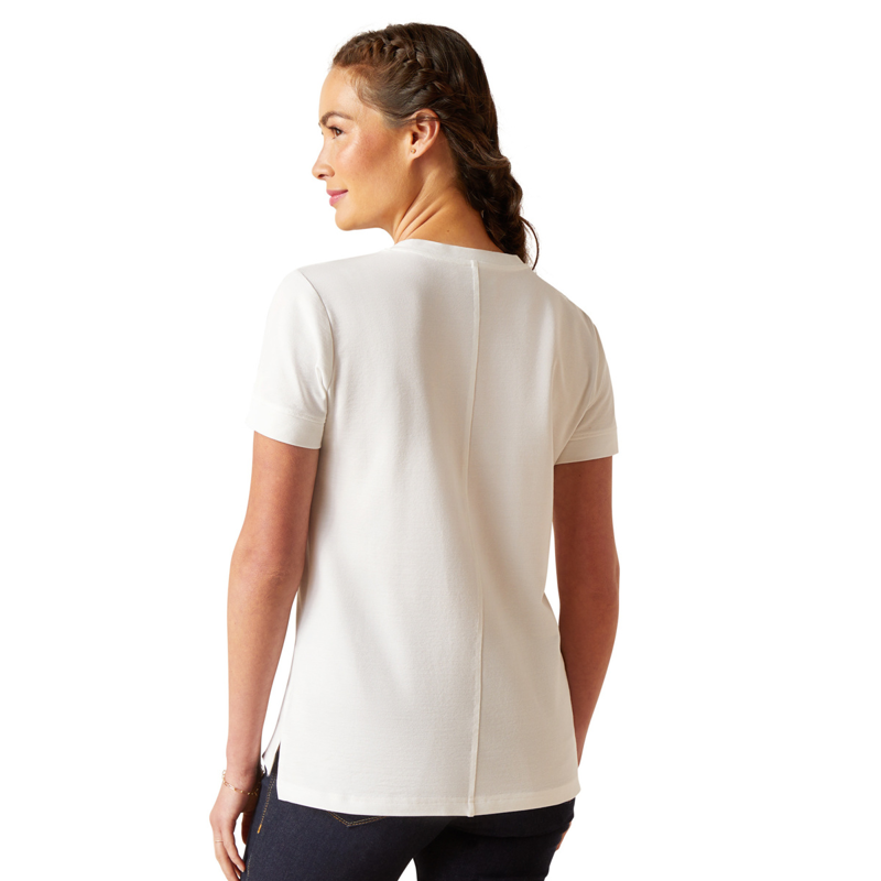 Ariat Women's Fairford T-Shirt - White-1