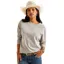 Ariat Fun Farm Oversized T-shirt - Heather Grey