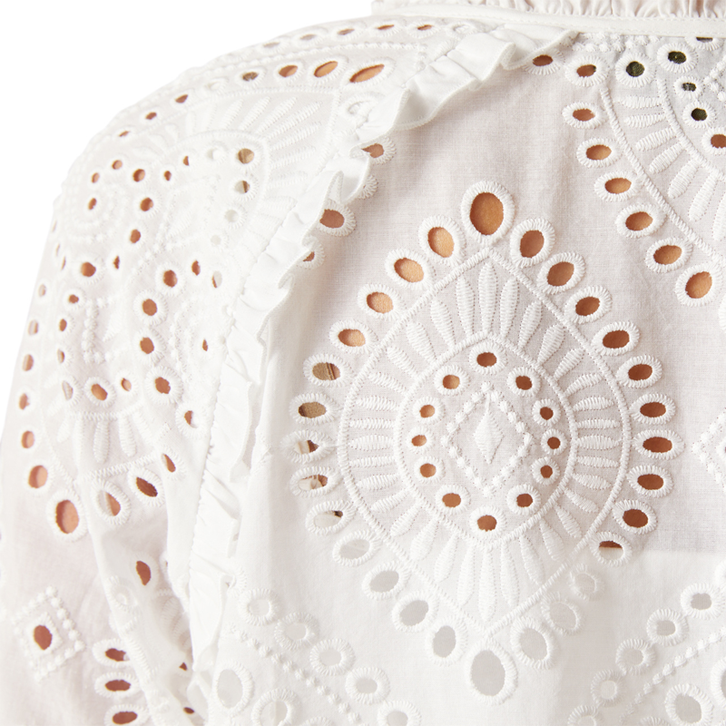 Ariat Women's Decelea Blouse - White-3