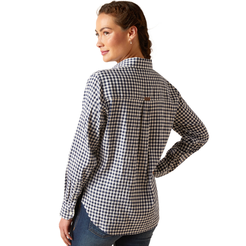 Ariat Women's Tiburon Shirt - Navy-1