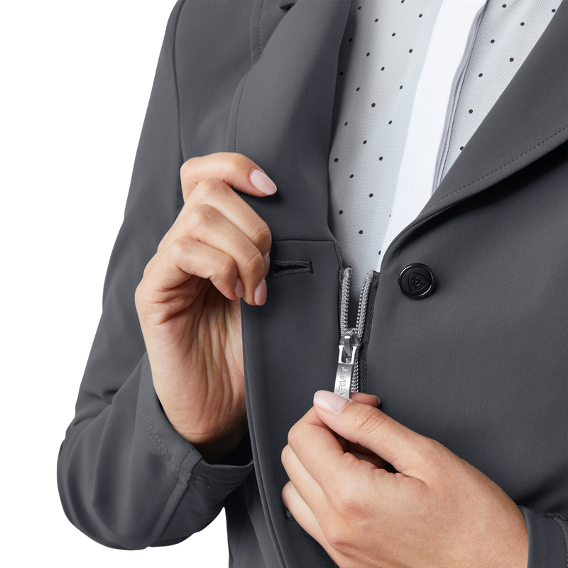 Ariat Women's Galatea Bellatrix Show Jacket - Ebony-2