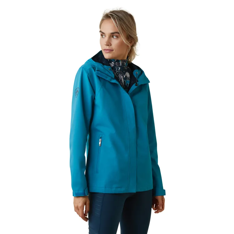 Ariat Women's Spectator Waterproof Jacket - Mosaic Blue