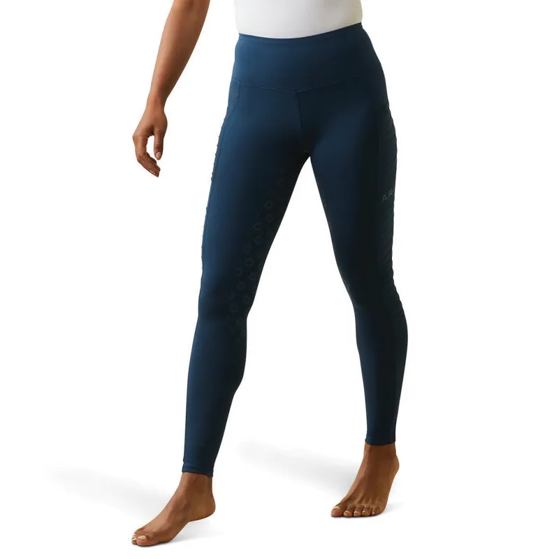 Ariat Women's EOS Moto Full Seat Tights - Deep Petroleum
