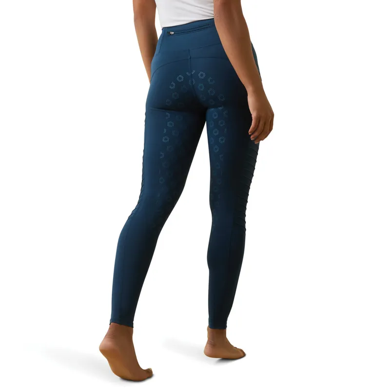 Ariat Women's EOS Moto Full Seat Tights - Deep Petroleum-1