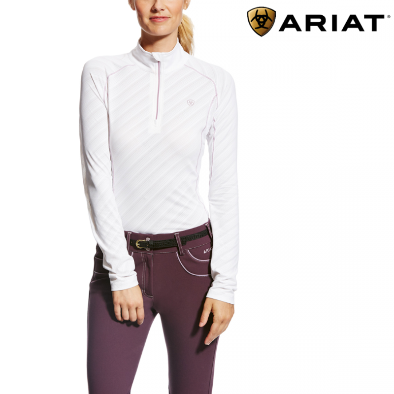 Ariat Tri-Factor Ladies 1/4 Zip Top 