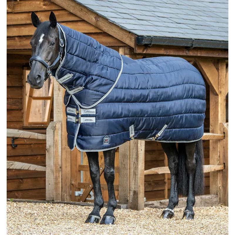 LeMieux Arika Stable-Tek 200g Neck Cover - Navy 