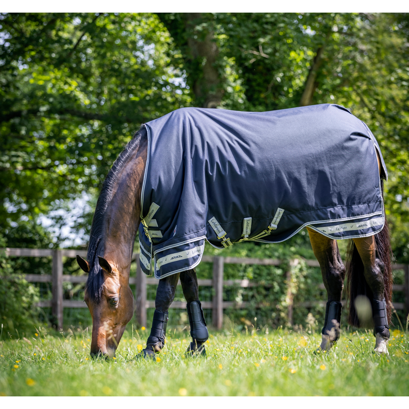 LeMieux Arika Featherweight 0g Turnout Rug - Navy-3