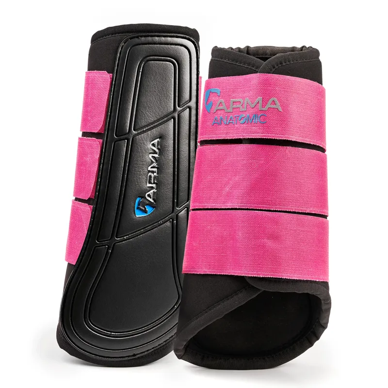 Shires ARMA Neoprene Brushing Boots - Coral