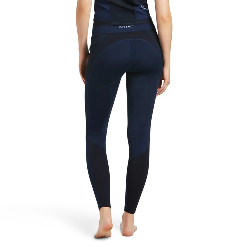 Ariat Women's Ascent Half Grip Tights - Navy