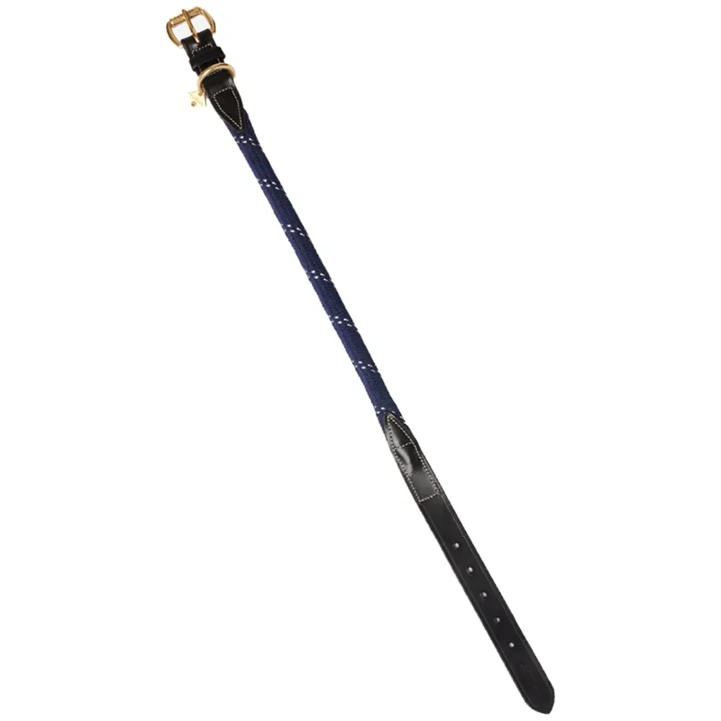 LeMieux Ascot Rope Collar - Navy-1