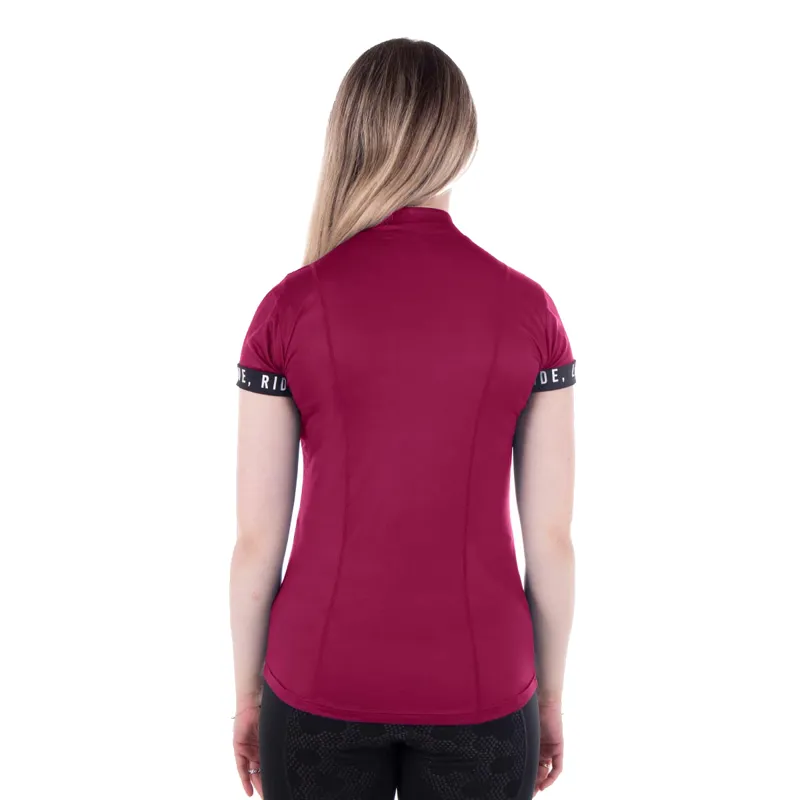 QHP Sport Shirt Astana - Raspberry -1