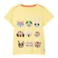 Joules Girls' Astra Artwork T-Shirt - Yellow
